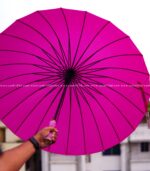 24 Ribs Umbrella - Magenta - Image 2