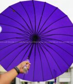24 Ribs Umbrella - Purple - Image 2