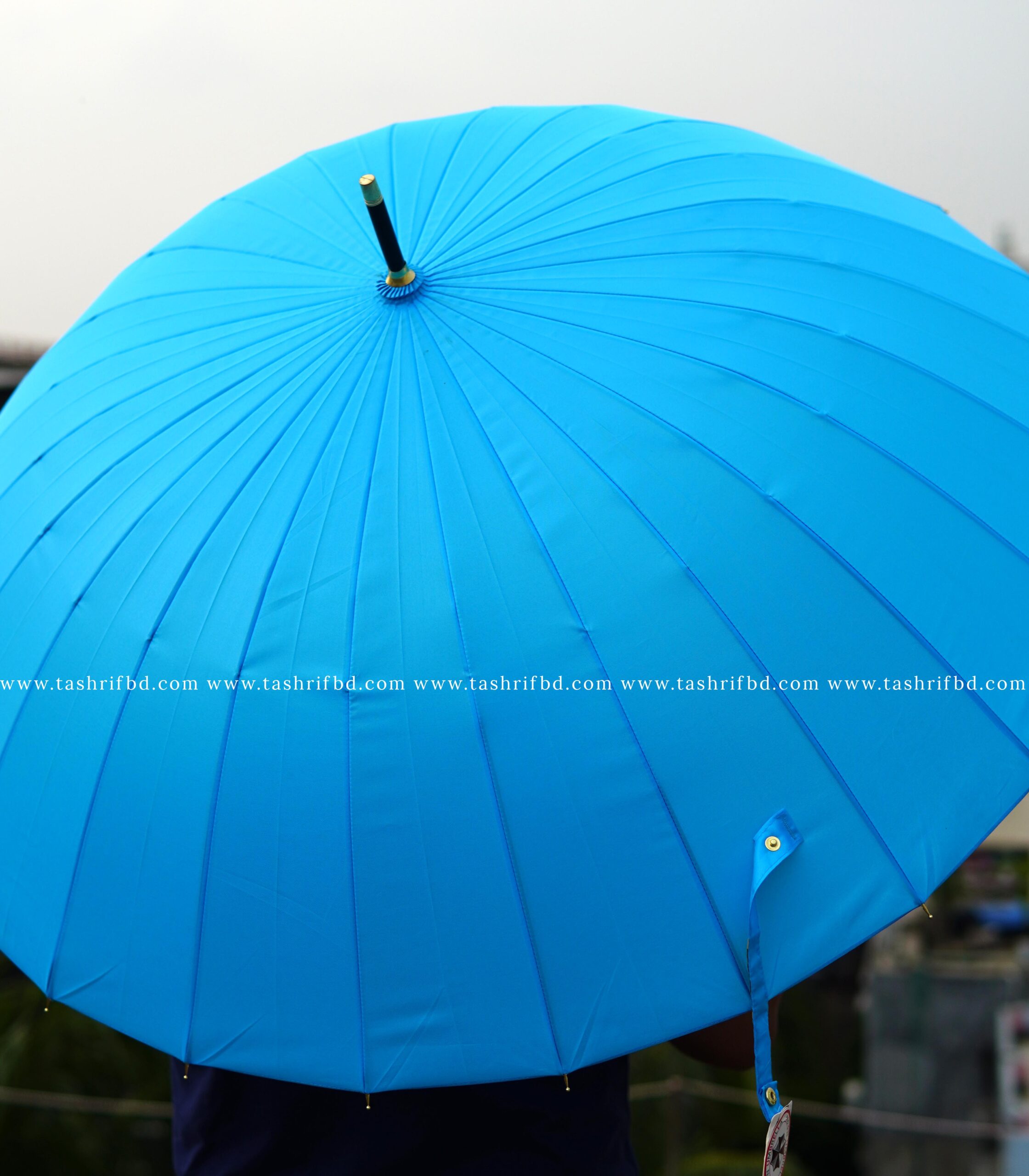 SKY A 24 Ribs Umbrella - Sky Blue - Image 1